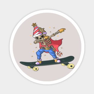 how to ride a skateboard, Skateboarding Skeletons Magnet